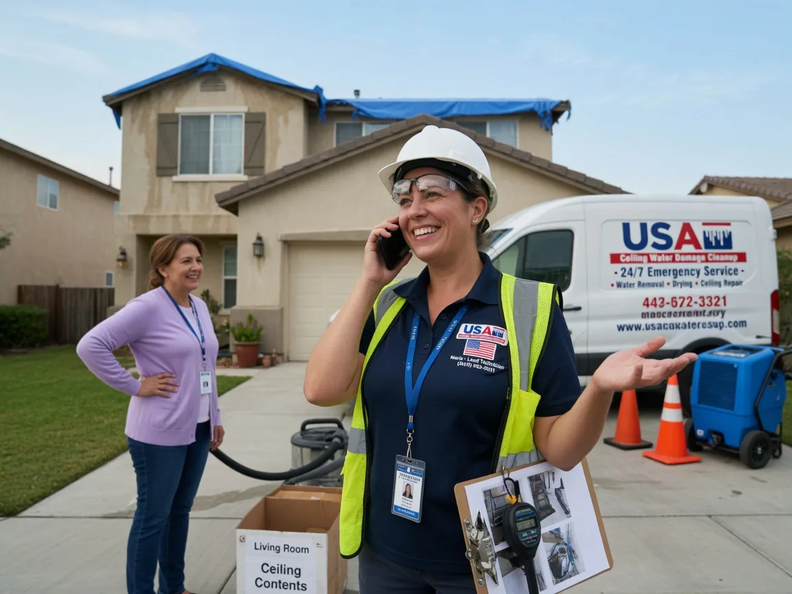 Ceiling Water Damage Restoration Rew, PA FAQs