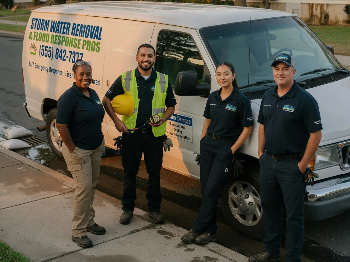 Storm Damage Water Removal company in Rew, PA